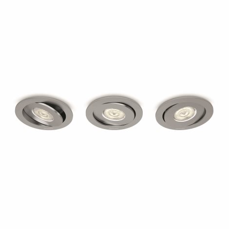 59183/48/16 Asterope podhledové LED svítidlo 3x 4,5W 500lm 2700K IP20, šedé 1