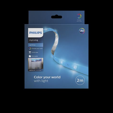 70101/31/P6 Lightstrip LED pásek 2m 1x8W 180lm RGB krokové stmívání IP20, transparentní 3