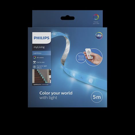 70102/31/P6 Lightstrip LED pásek 5m 1x17W 450lm RGB krokové stmívání + ovladač IP20, transparentní 36