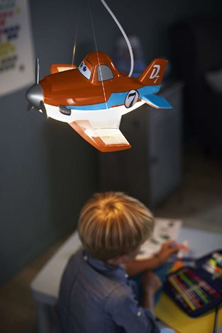 71759/53/16 Disney Planes ZÁVĚSNÉ SVÍTIDLO LED 3x3W 810lm 2700K, oranžová 11