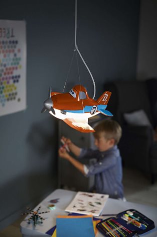 71759/53/16 Disney Planes ZÁVĚSNÉ SVÍTIDLO LED 3x3W 810lm 2700K, oranžová 15