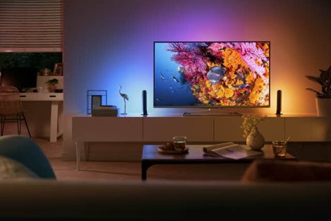 78201/31/P7 Hue WACA Play stolní LED svítidlo základní sada 6W 500lm 2000-6500K RGB IP20 bílá 31