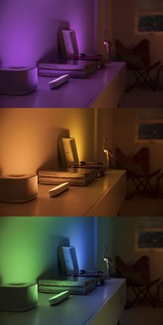 78201/31/P7 Hue WACA Play stolní LED svítidlo základní sada 6W 500lm 2000-6500K RGB IP20 bílá 54
