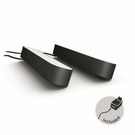 78202/30/P7 Hue WACA Play 2x stolní LED svítidlo základní sada 6W 500lm 2000-6500K RGB IP20 černá 3