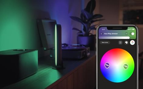 78202/30/P7 Hue WACA Play 2x stolní LED svítidlo základní sada 6W 500lm 2000-6500K RGB IP20 černá 28