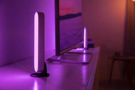 78202/31/P7 Hue WACA Play 2x stolní LED svítidlo základní sada 6W 500lm 2000-6500K RGB IP20 bílá 16