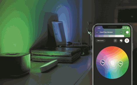 78202/31/P7 Hue WACA Play 2x stolní LED svítidlo základní sada 6W 500lm 2000-6500K RGB IP20 bílá 32