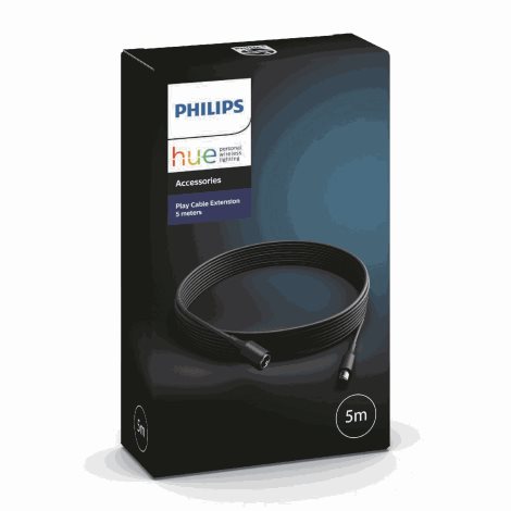 78204/30/P7 Hue Play prodlužovací kabel 5m IP20 černý 3