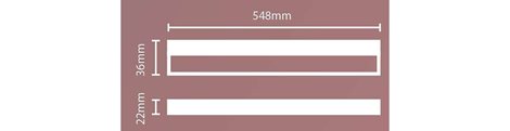 85086/31/16 Linear lineární LED svítidlo 1x9W 800lm 2700K IP20 55cm, bílé 10