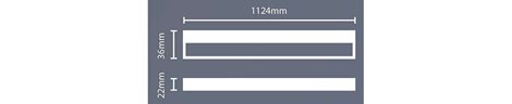 85089/31/16 Linear lineární LED svítidlo 1x18W 1600lm 4000K IP20 113cm, bílé 15