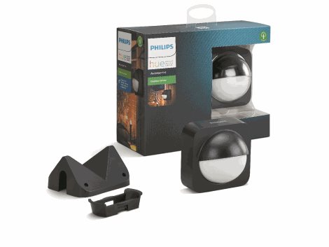 Hue venkovní bezdrátové pohybové čidlo 160° 12m IP54 2xAA černé 1