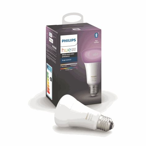 8718699673109 Hue Bluetooth LED žárovka WACA E27 9W 806lm 2200K-6500K 16 mil.barev 1