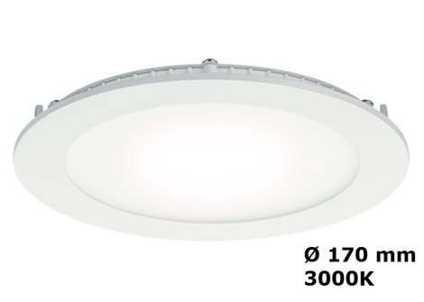 ZOE LED DL 150 900 830 LED svítidlo ploché typu downlight IP44 12W 3000K 900lm 1