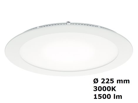 ZOE LED DL 200 1500 830 LED svítidlo ploché typu downlight IP44 18W 3000K 1500lm 1