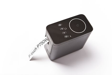 PT-P750W tiskárna samolepících štítků, pásky 6-24mm, automatický odstřih + poloodstřih 5