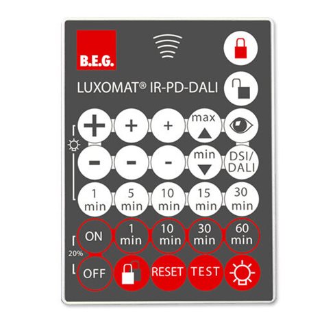 IR-PD-DALI dálkový ovladač