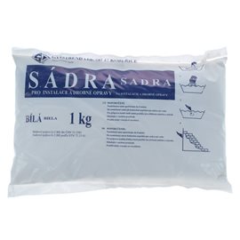 Sádra / 1kg / bílá