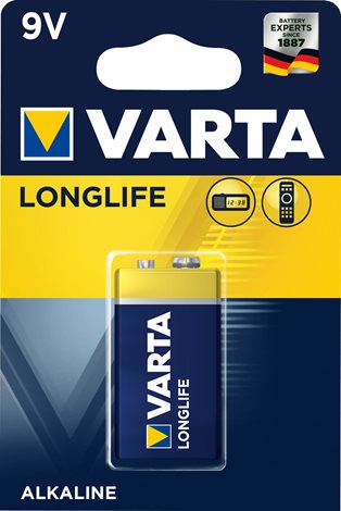 9VPB1C 4122 baterie Varta 9V blok Longlife Extra