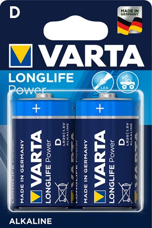 LR20 4920 baterie Varta velké mono HIGH ENERGY