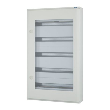 BF-OT-5/120-G-C Rozvodnice, NA omítku, šedá, prosklené dveře, N/PE svorkovnice, 5 řad, 120