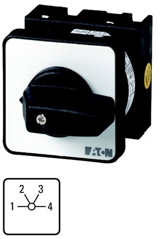 T0-2-8231/E Stupňový přepínač, 1-pól, 20A