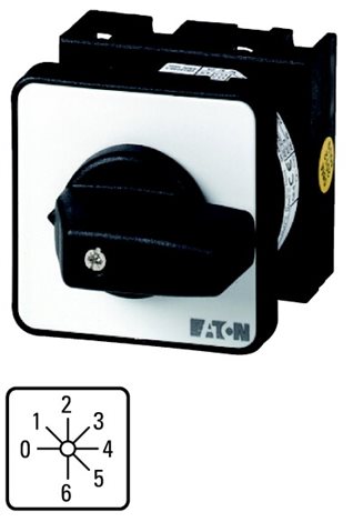 T0-3-8244/E Stupňový přepínač, 1-pól, 20A