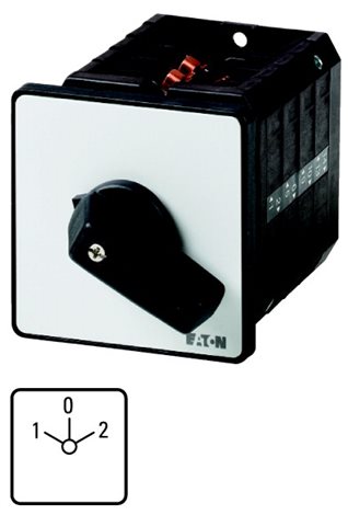 T5-4-8213/E Přepínač s nulovou polohou, 4-pól, 100A