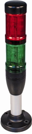 SL4-100-L-RG-24LED Signalizacní sloupek D=40mm, komplet, cervená-zelená, 24V AC/DC, IP66