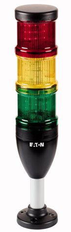 SL7-100-L-RYG-24LED Signalizační sloupek D=70mm, komplet, červená-žlutá-zelená, 24V DC, IP