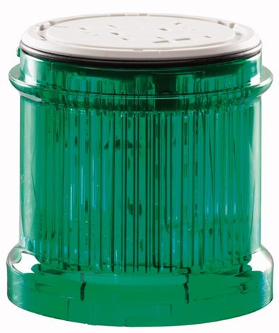 SL7-L230-G Modul D=70mm s nepřerušovaným světlem, včetně LED, 230/240V AC, IP66, zelený