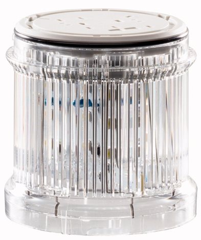 SL7-BL24-W Modul D=70mm s blikajícím světlem (2Hz), včetně LED, 24V AC/DC, IP66, bílý