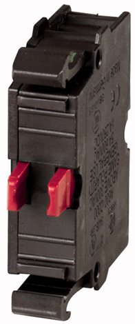 M22-K01 Kontaktní prvek, šroubové svorky, čelní upevnění, 1V