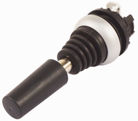 M22-WRJS4 Joystick s kovovou osou, 4p, s aretací, kroužek titan
