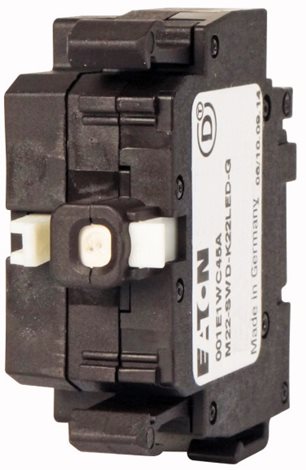 M22-SWD-K22LED-W SWD; Kontaktní prvek, 3 pozice, bílá LED