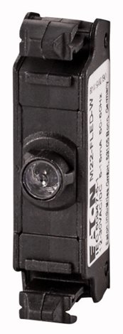 M22-FLED-RGB Prvek LED se sníženou hloubkou, bezšroubové svorky, čelní upevnění, 12-30VAC/