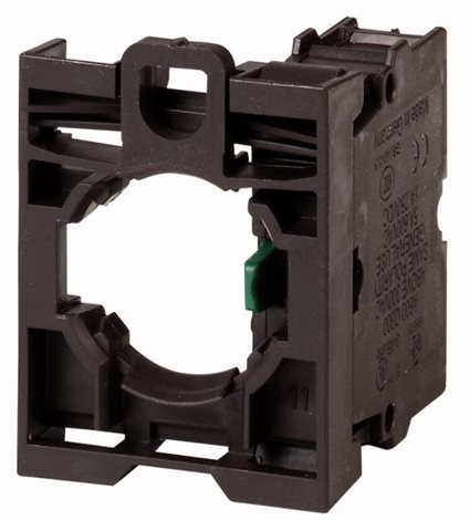 M22-AK10 Kontakt.prvek+upevňovací adaptér, komplet, čelní upevnění, 1Z