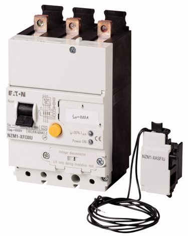 NZM1-XFI300U Chráničová spoušť pro NZM1, 3pól, spodní montáž