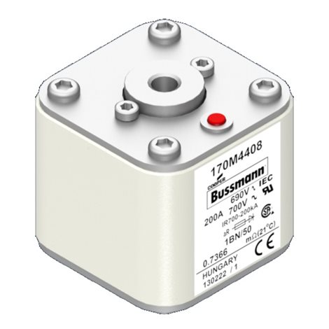170M4409 Ultra rychlá pojistka pro ochranu polovodičů, 690V, 250A, 1