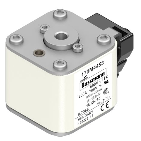 170M4458 Ultra rychlá pojistka pro ochranu polovodičů, 690V, 200A, 1