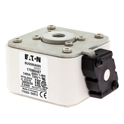 170M6467 Ultra rychlá pojistka pro ochranu polovodičů, 690V, 1400A, 3