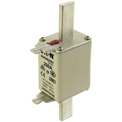 200NHG02B Pojistka NH gG/gL 500V 200A 02 dvojitý indikátor