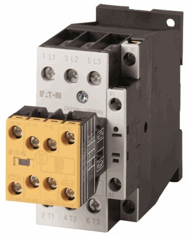 DILMS25-R23(110V50HZ,120V60HZ) Bezpečnostní výkonový stykač 25A/11kW AC-3, 2Z 3V, Uc=110V/