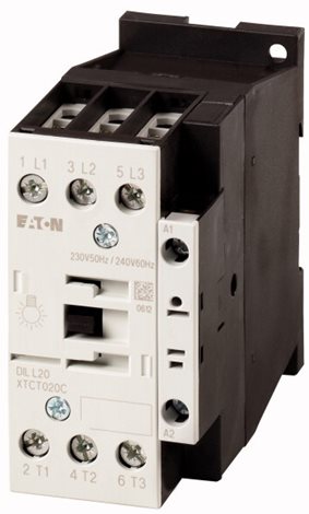 DILL20(230V50HZ,240V60HZ) Stykače, řada DILL, pro spínání osvětlení, Uc=230V/50HZ, 240V/60