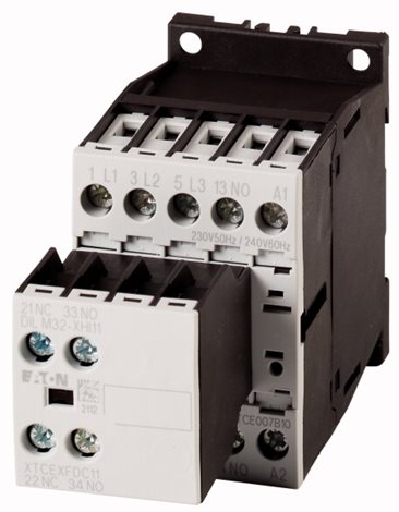 DILM7-21(24VDC) Výkonový stykač 7A/3kW AC-3, 22A AC-1, 2Z 1V, Uc=24V DC