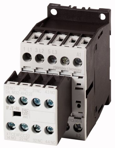 DILM7-22(24VDC) Výkonový stykač 7A/3kW AC-3, 22A AC-1, 2Z 2V, Uc=24V DC