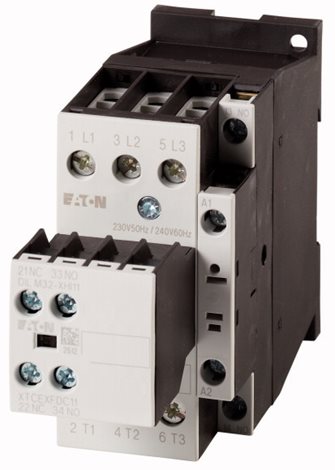 DILM25-21(RDC24) Výkonový stykač 25A/11kW AC-3, 45A AC-1, 2Z 1V, Uc=24V DC