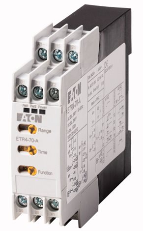 ETR4-70-A Multifunkční relé, 2 přep. kontakty, 24-240V DC/50Hz/60Hz, T=0,05s až 6000s