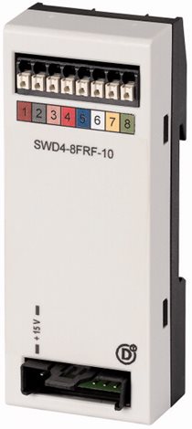 SWD4-8FRF-10 SWD, Adaptér plochý konektor / kruhový kabel
