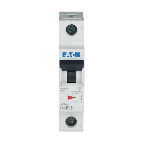 FAZ-B1,6/1 Jistič FAZ, char B, 1-pólový, In=1,6A, Icu=15kA (ČSN EN 60947-2)