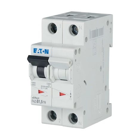 FAZ-B1,5/1N Jistič FAZ, char B, 1+N-pólový, In=1,5A, Icu=15kA (ČSN EN 60947-2)